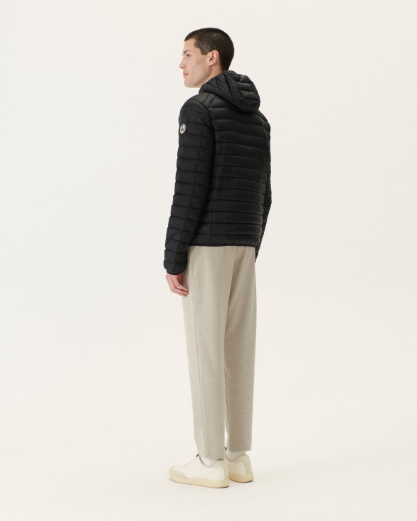 Jott UK Black Lightweight Down Jacket Nico