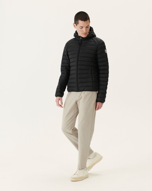 Jott UK Black Lightweight Down Jacket Nico