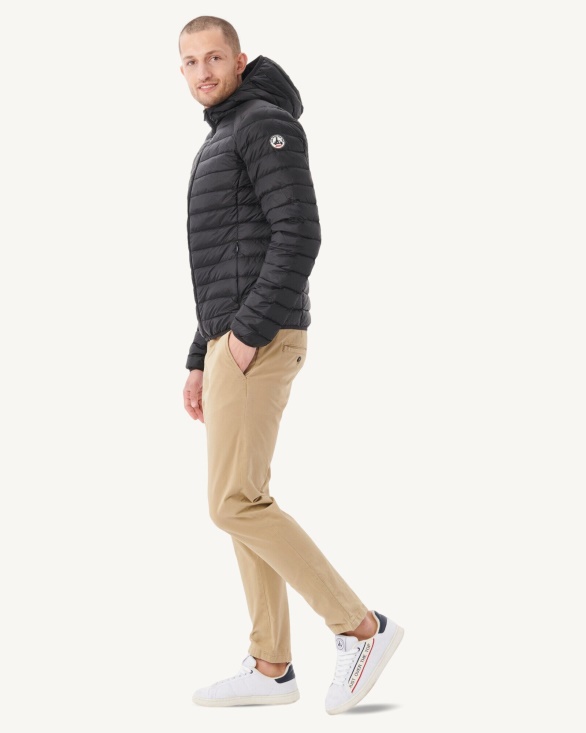Jott UK Black Lightweight Down Jacket Nico