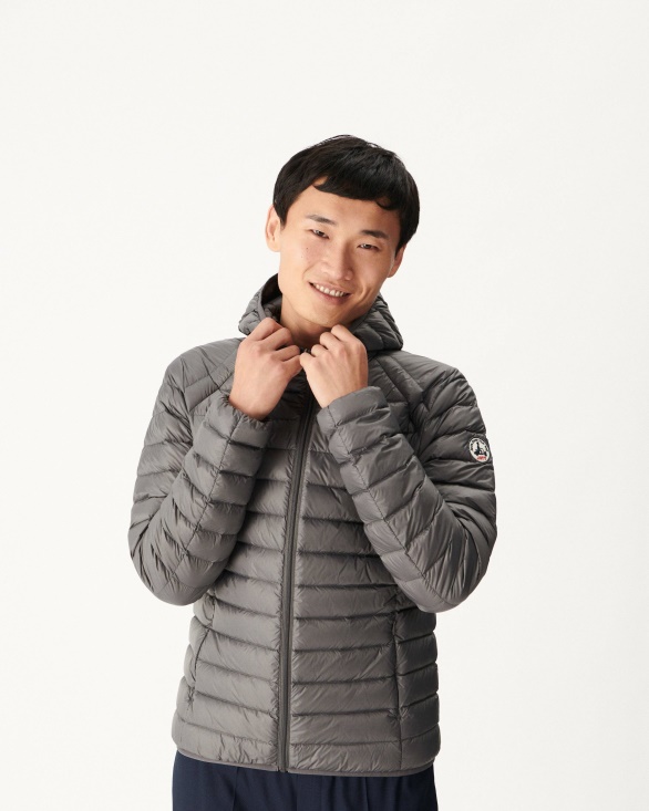 Anthracite Lightweight Down Jacket Nico Jott UK