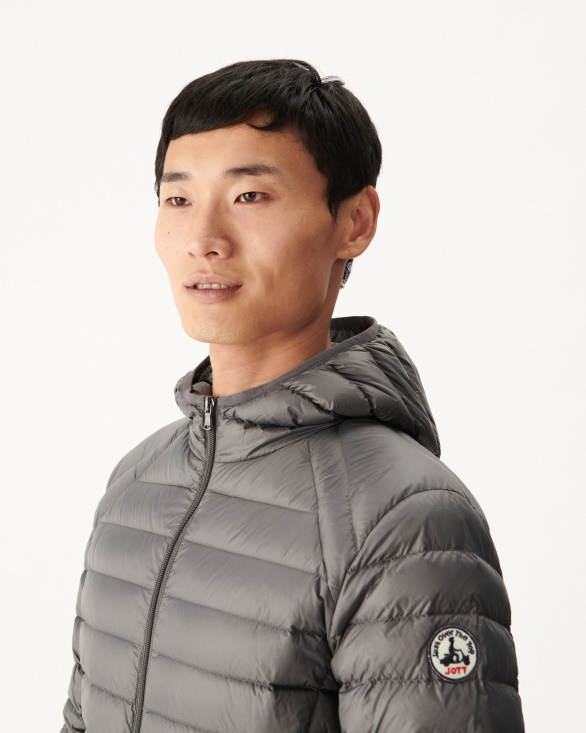 Anthracite Lightweight Down Jacket Nico Jott UK