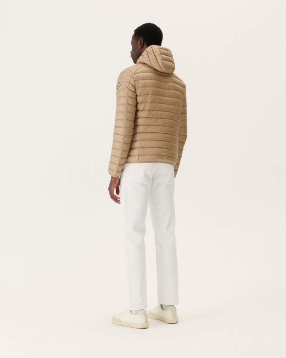 Beige Lightweight Down Jacket Nico Jott UK