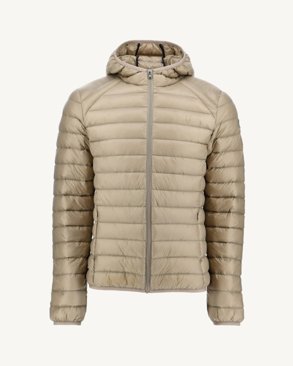 Beige Lightweight Down Jacket Nico Jott UK