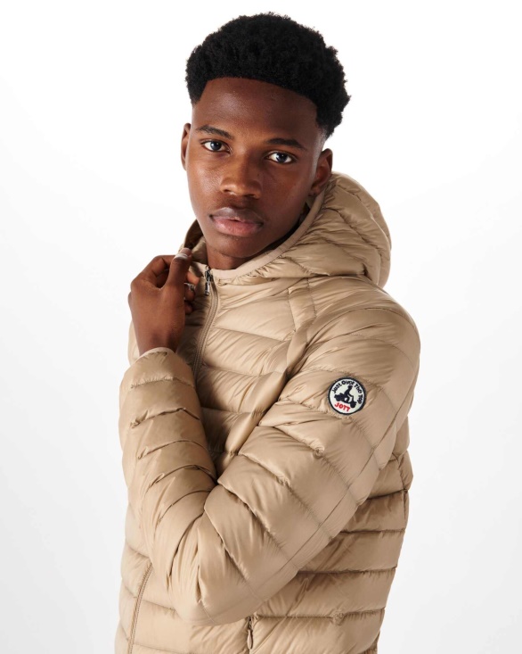 Beige Lightweight Down Jacket Nico Jott UK