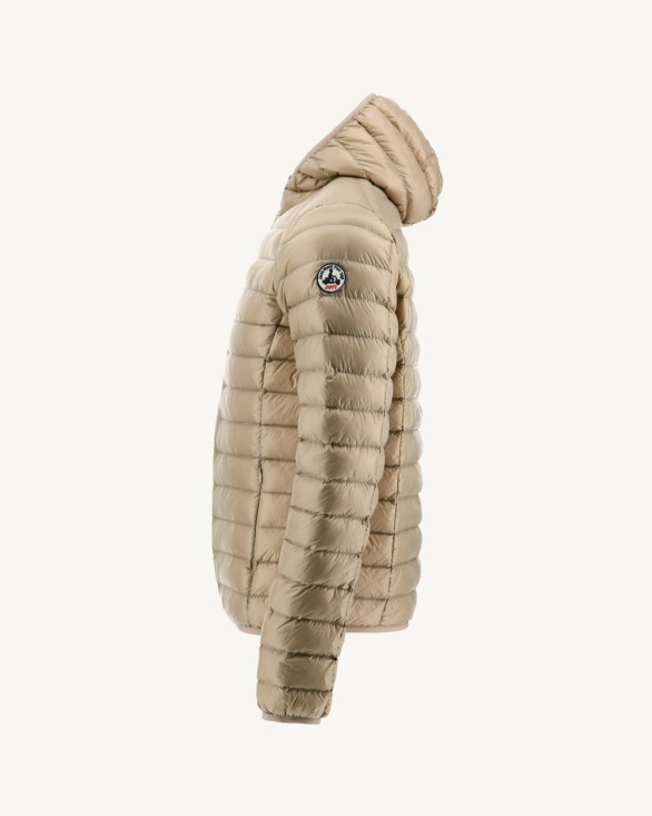 Beige Lightweight Down Jacket Nico Jott UK