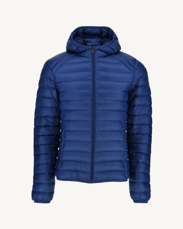 Jott UK Dark Denim Lightweight Down Jacket Nico