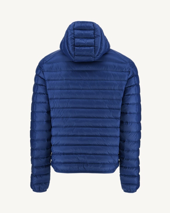 Jott UK Dark Denim Lightweight Down Jacket Nico