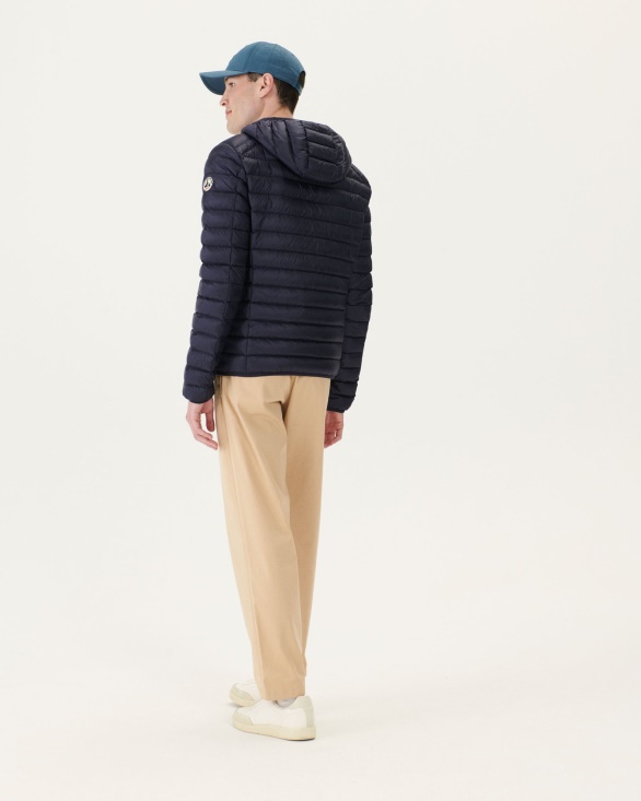 Jott UK Navy Lightweight Down Jacket Nico