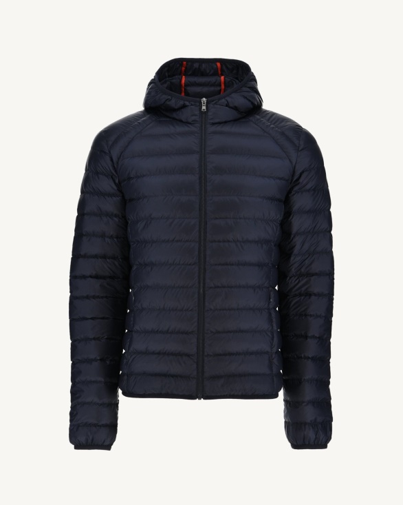 Jott UK Navy Lightweight Down Jacket Nico