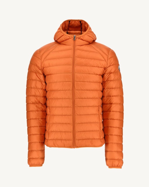 Orange Lightweight Down Jacket Nico Jott UK