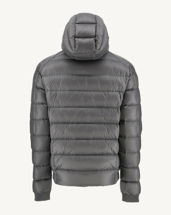 Jott UK Anthracite Hooded Down Jacket Nat