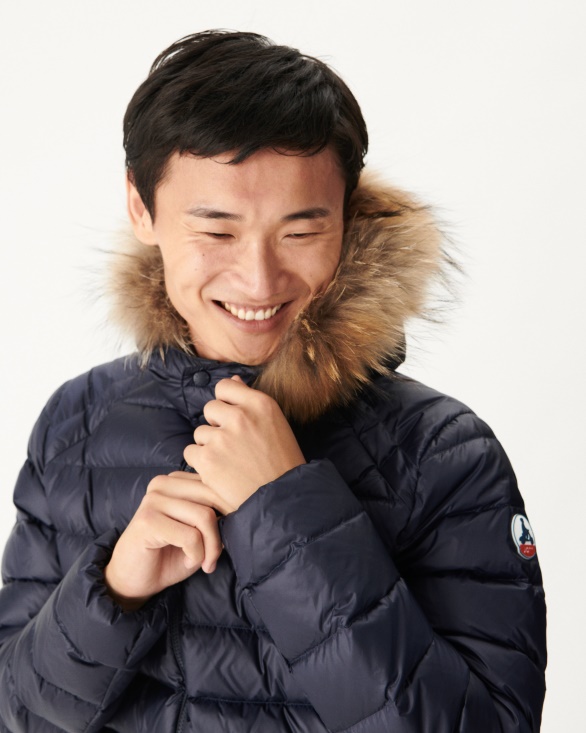 Jott UK Navy Warm Down Jacket Prestige