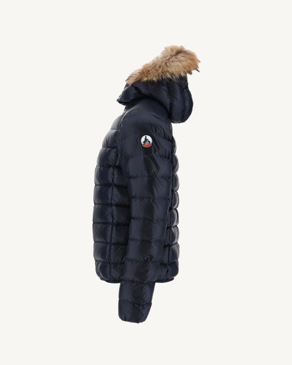 Jott UK Navy Warm Down Jacket Prestige
