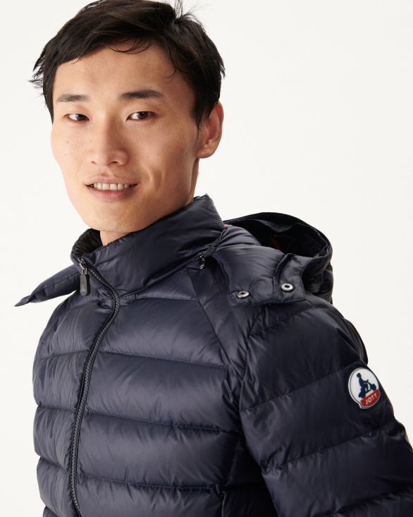 Jott UK Navy Warm Down Jacket Prestige