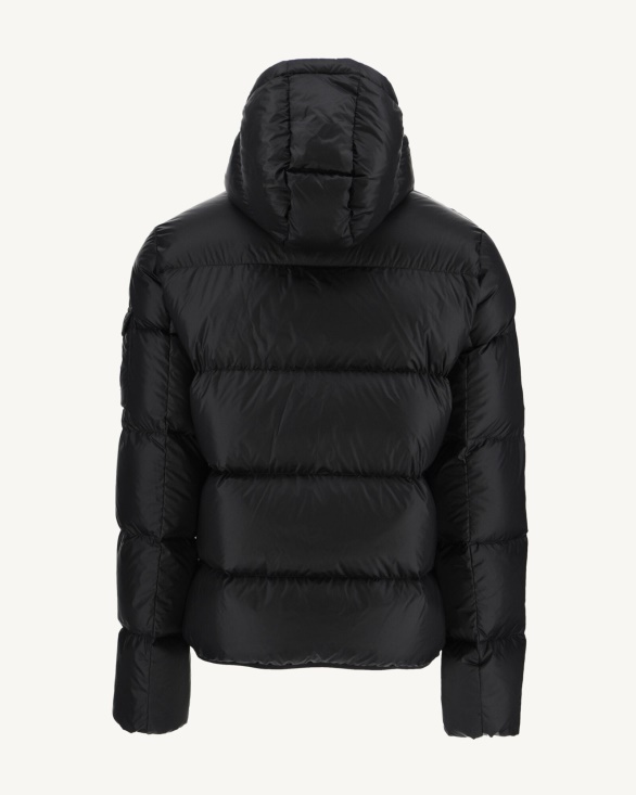 Jott UK Black Hooded Down Jacket Java