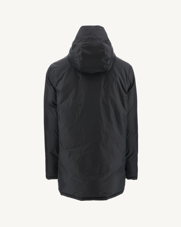 Jott UK Black/Anthracite Warm Hooded Down Jacket Toronto