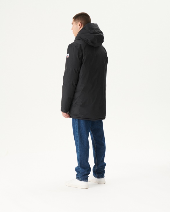 Jott UK Black/Anthracite Warm Hooded Down Jacket Toronto