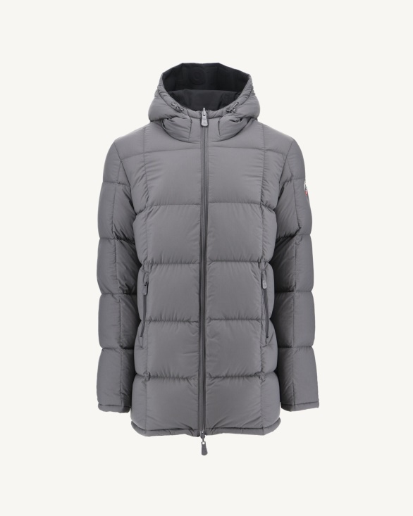 Jott UK Black/Anthracite Warm Hooded Down Jacket Toronto