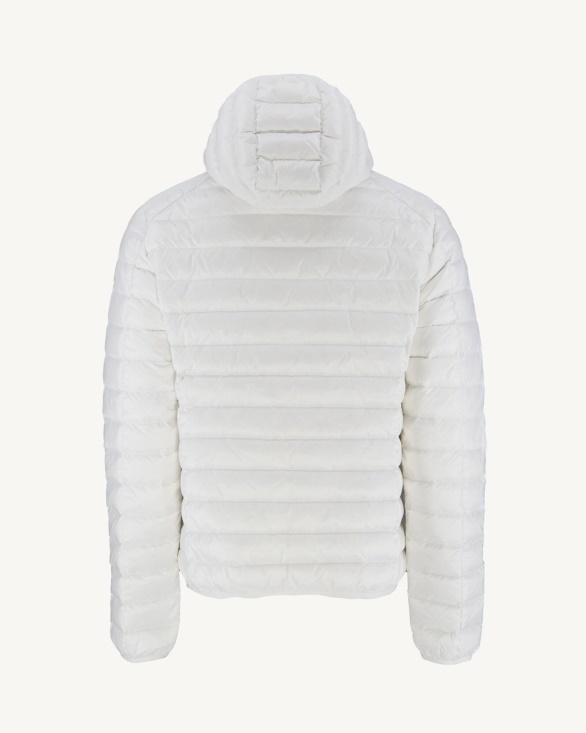 Jott UK White Lightweight Down Jacket Nico