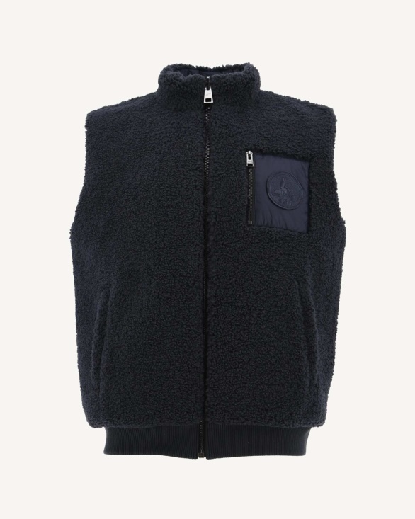Jott UK Navy Reversible Sleevless Down Jacket Sami