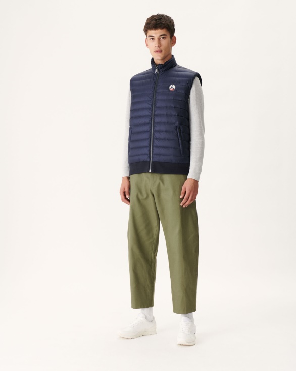 Jott UK Navy Reversible Sleevless Down Jacket Sami
