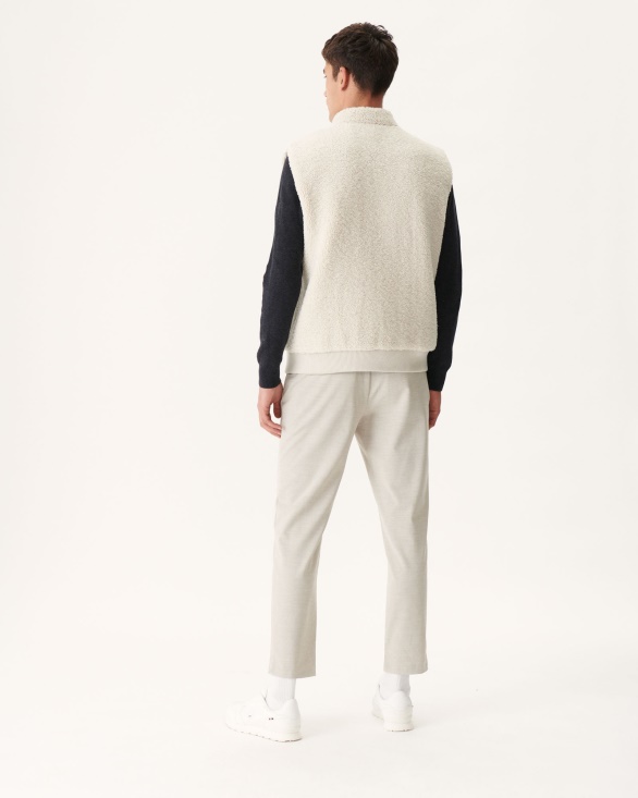 Natural Reversible Sleevless Down Jacket Sami Jott UK
