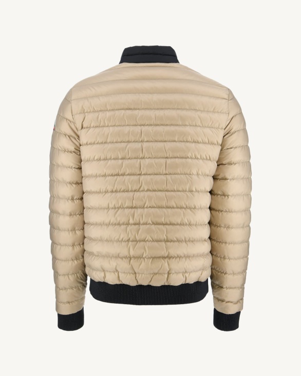Jott UK Black/Beige Reversible Down Jacket Bombay