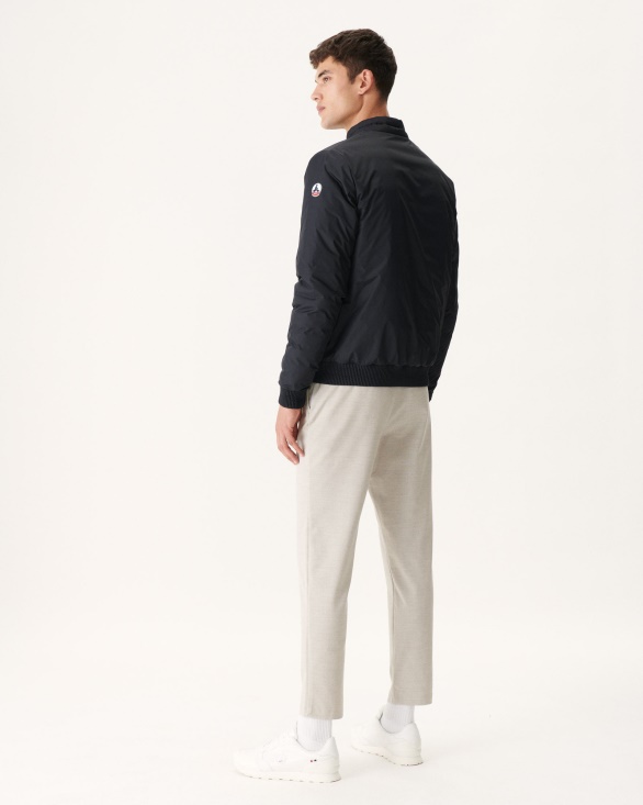 Jott UK Black/Beige Reversible Down Jacket Bombay