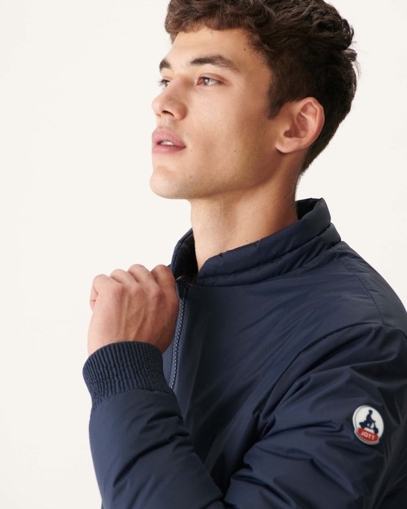 Navy Blue/Red Reversible Down Jacket Bombay Jott UK