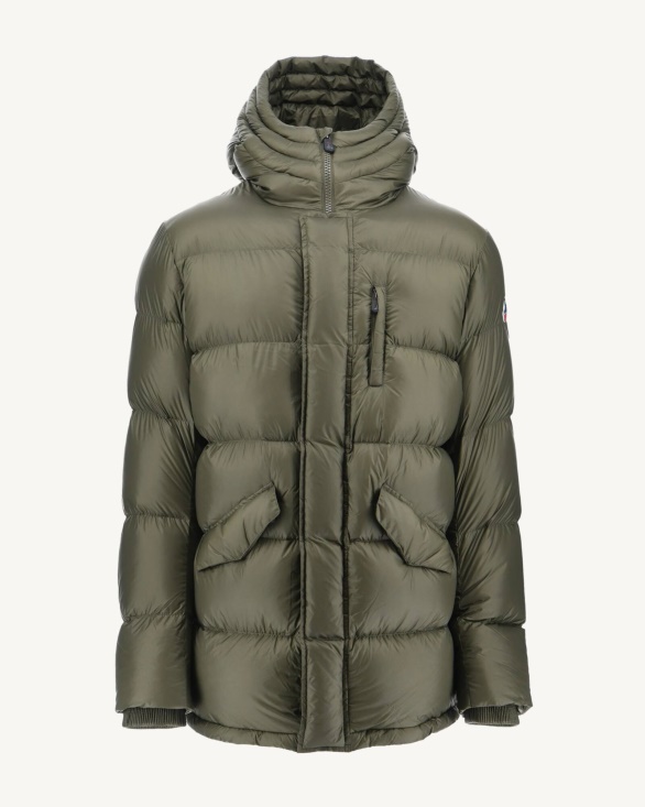 Army Warm Hooded Down Jacket Dakhla Jott UK