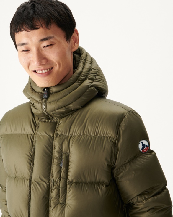 Army Warm Hooded Down Jacket Dakhla Jott UK