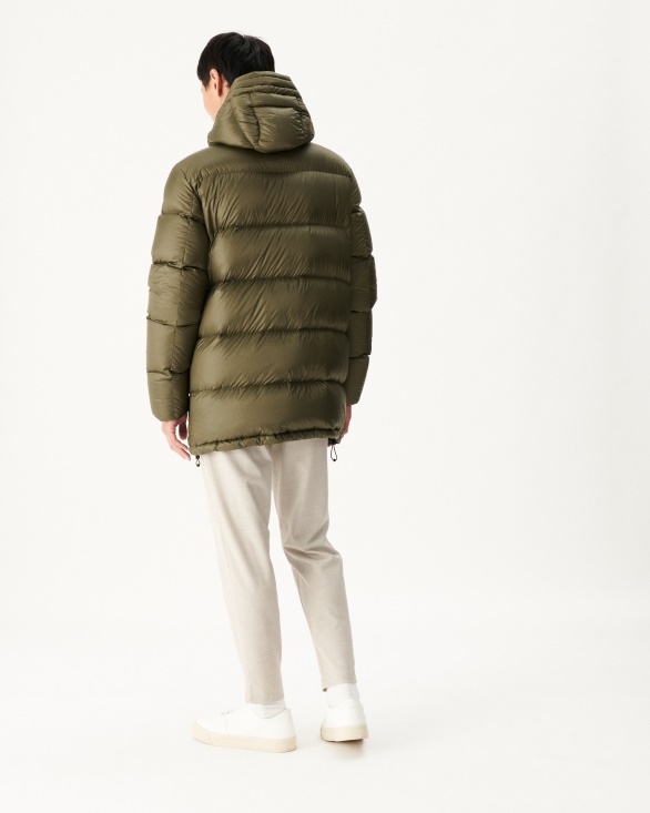 Army Warm Hooded Down Jacket Dakhla Jott UK