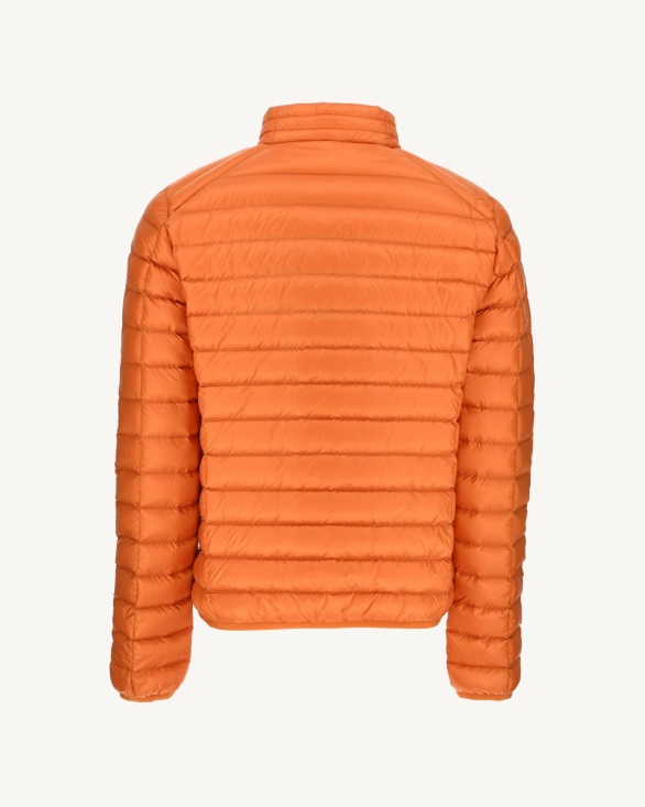 Orange Lightweight Down Jacket Mat Jott UK