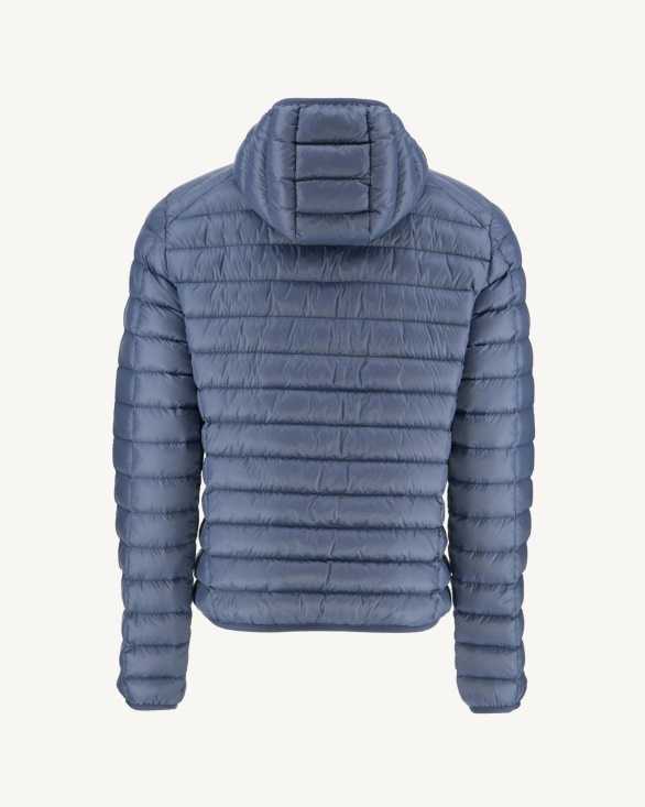 Jott UK Washed Blue Lightweight Down Jacket Nico
