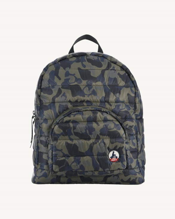 Jott UK Tonal Military Print Backpack Jolan