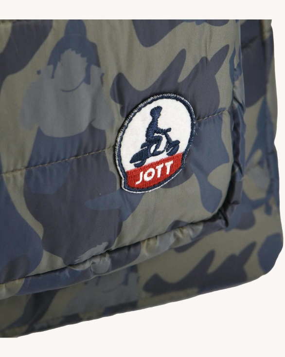 Jott UK Tonal Military Print Backpack Jolan