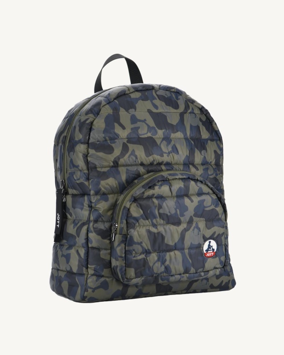 Jott UK Tonal Military Print Backpack Jolan