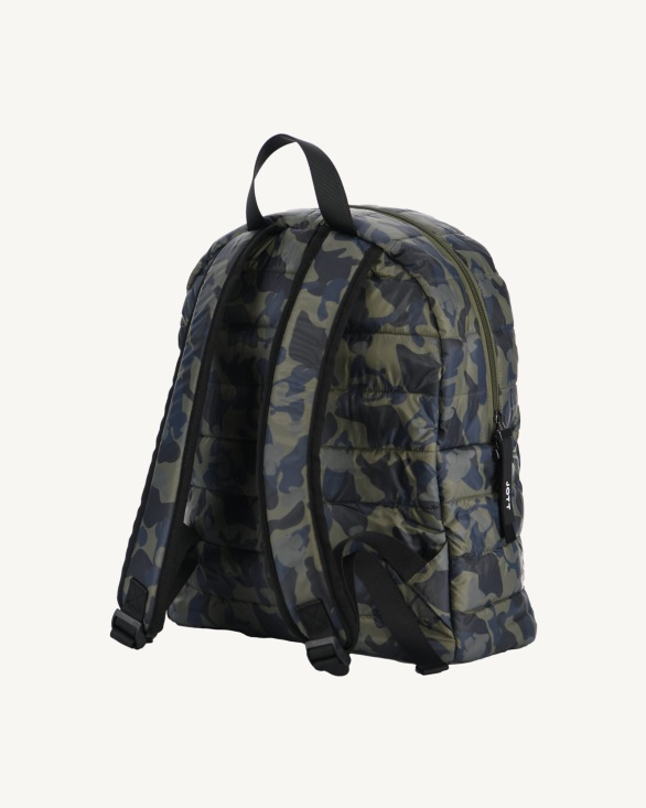 Jott UK Tonal Military Print Backpack Jolan