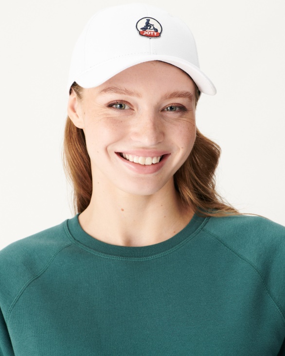 Jott UK White Cap Cas