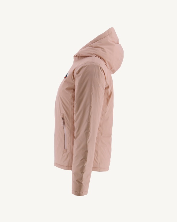 Jott UK Reversible Down Jacket Light Pink/Aubergine Vienne