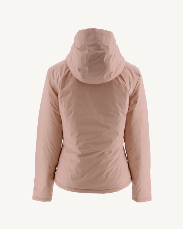 Jott UK Reversible Down Jacket Light Pink/Aubergine Vienne