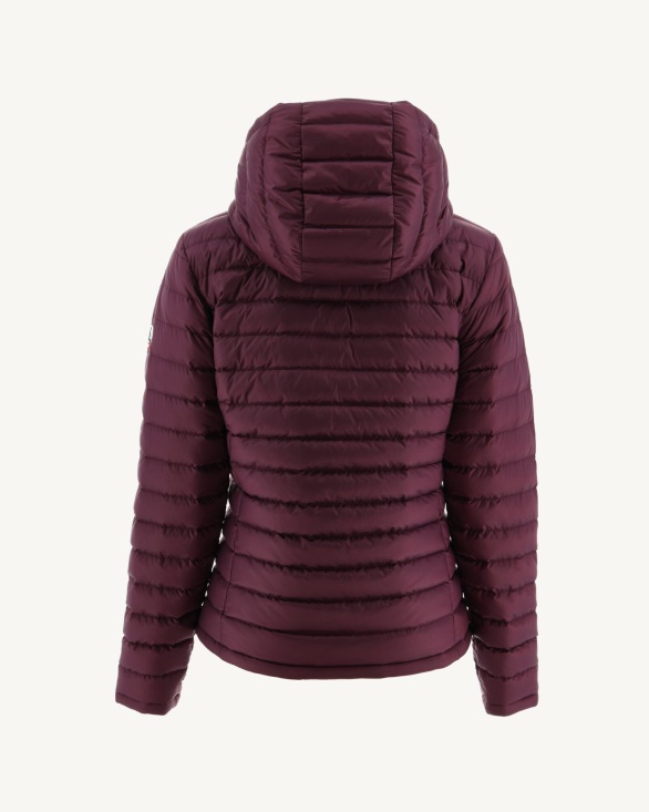 Jott UK Reversible Down Jacket Light Pink/Aubergine Vienne