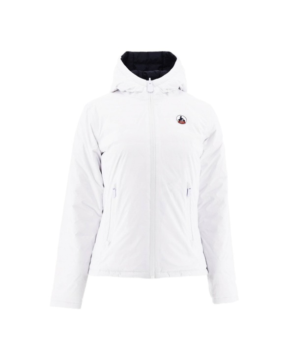 Reversible Down Jacket White/Navy Blue Vienne Jott UK
