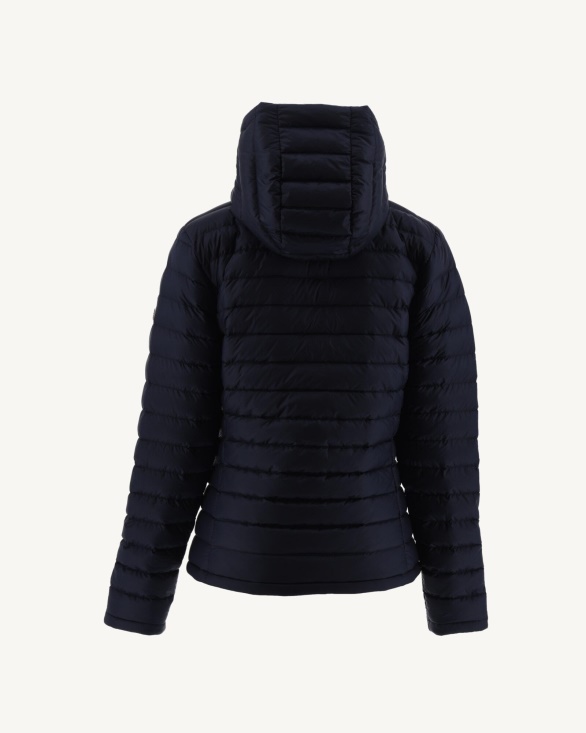 Reversible Down Jacket White/Navy Blue Vienne Jott UK