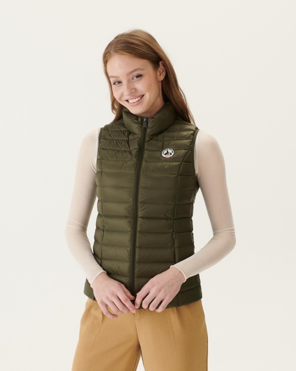 Light Sleeveless Down Jacket Jott UK Army Seda