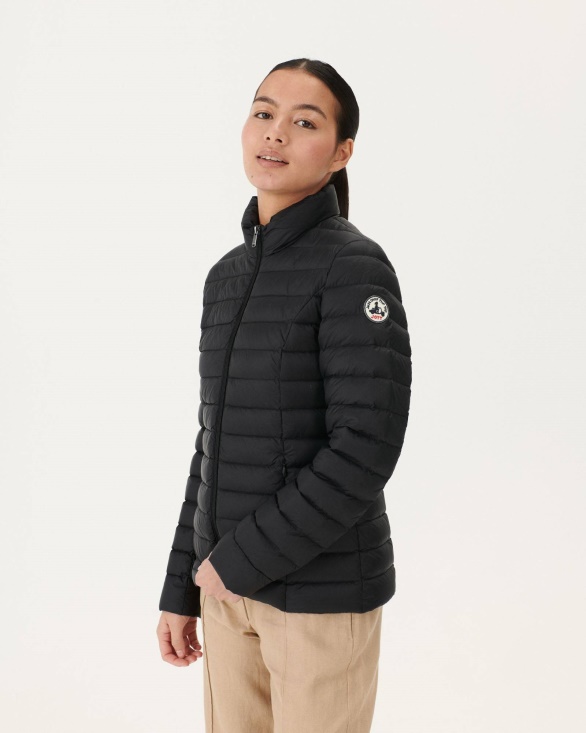 Jott UK Lightweight Down Jacket Black Cha