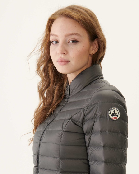 Lightweight Down Jacket Anthracite Cha Jott UK