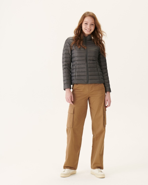 Lightweight Down Jacket Anthracite Cha Jott UK