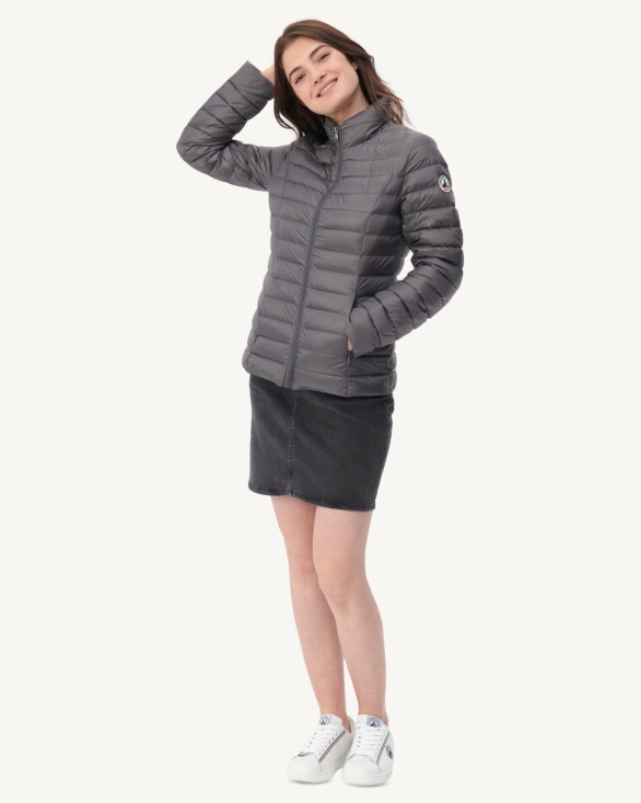 Lightweight Down Jacket Anthracite Cha Jott UK