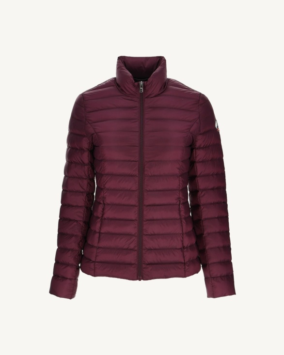 Lightweight Down Jacket Jott UK Aubergine Cha